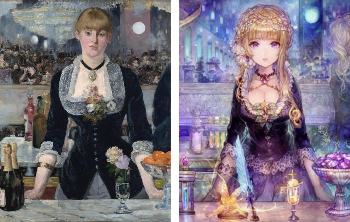 manet-bar-aux-folies-bergere-version-manga